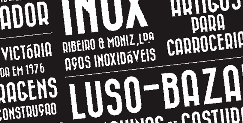 tipografía vintageq
