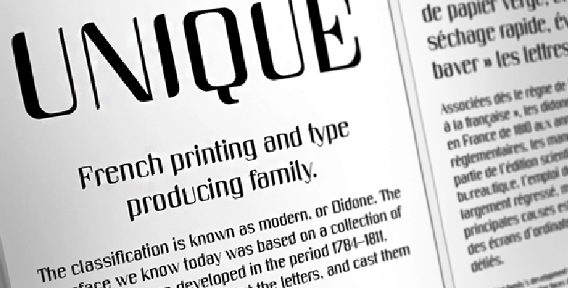 tipografía vintageq